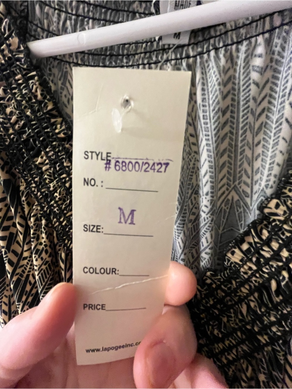 Sepogee Brown Printed Smocked-Waist Midi Dress - Picture 5 of 5